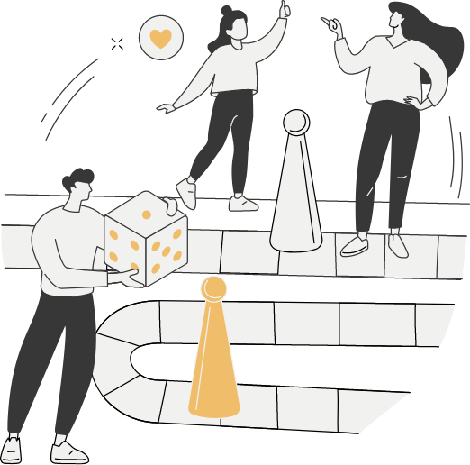 Icone de décoration - Jeu de société